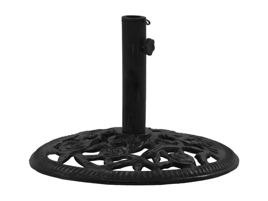 Dekonao Premium - Socle de parasol Noir 48x48x33 cm Fonte ANGO41088
