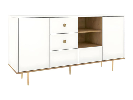 Buffet moderne blanche Dekonao / 160 cm NXGS46308