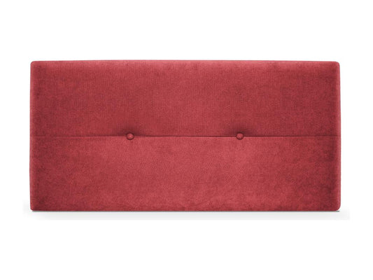 Dekonao Tête de lit en tissu Dekonao avec Boutons 105x50cm Lits 105 - Rouge SUPV63207