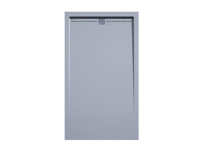 Receveur de douche Gris finition Lisse Dekonao CACH grille de couleur - 200x70 cm FLAK42231