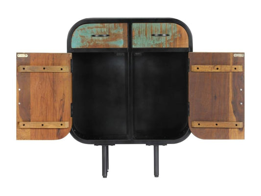 Buffet 60x30x75 cm Bois de récupération massif NOQT61838