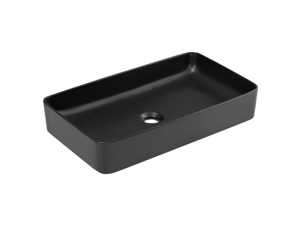 Vasque en céramique Nobellea - 61x34x11 cm - Noir STSL29802