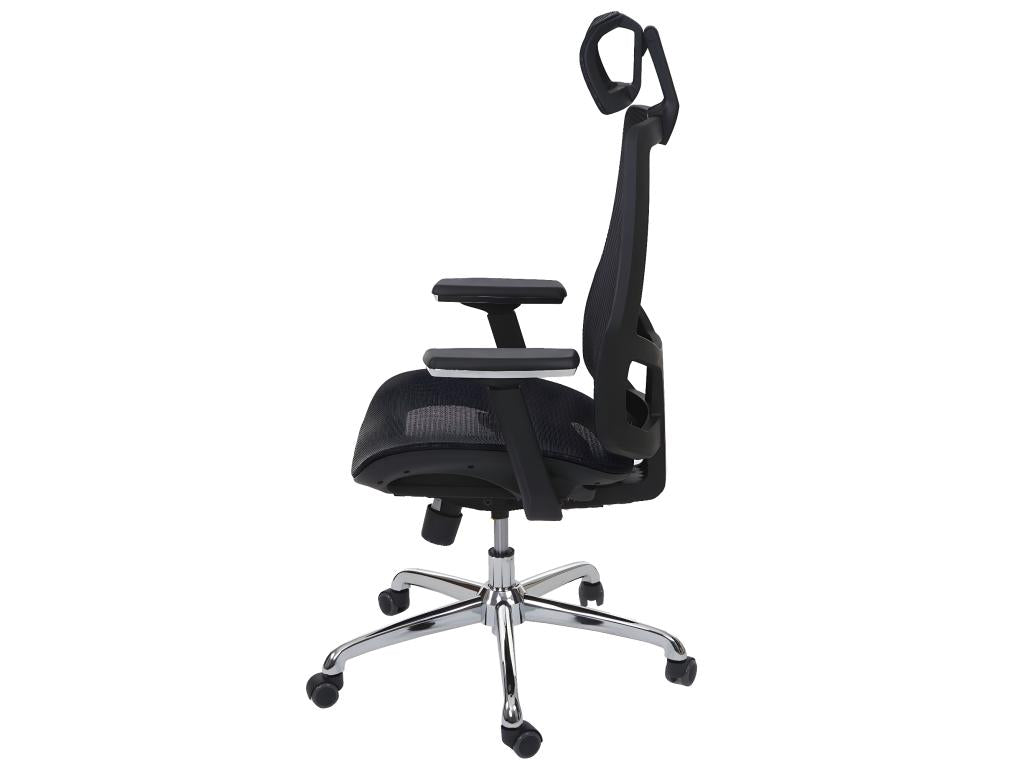 Chaise de bureau Dekonao-A58 noir/noir BAGD78403