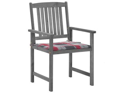 Chaises de metteur en scène avec coussins 4 pcs Gris Dekonao 20 MRIQ15866