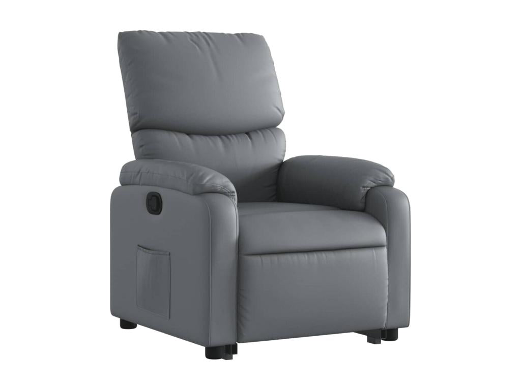 Fauteuil inclinable Gris Similicuir ADEC66992