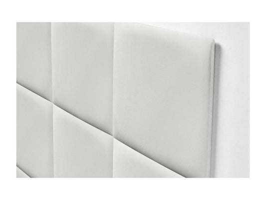 Dekonao Tête delit Tapissée en velours de qualité Dekonaoérieure composée de panneaux autocollants interchangeables pour chambre blanc 80 cm  ZHCP09795