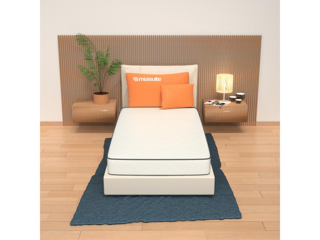 Matelas économique 80x200 hauteur 15 cm - Nobellea - Simple AUPL99964