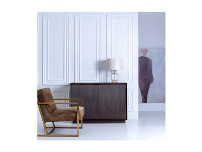 Buffet 2 portes Bois marron foncé - Dekonao AYTW47751