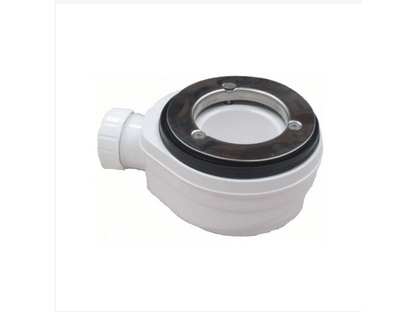 Receveur de Douche 75x175 cm Ligne Nobellea Extra Fin Gris Foncé Ral 7005 en Résine Synthétique et Poudre de Marbre Avec Drain Libre WJXM68669