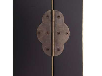 Dekonao NOIR - Chevet 2 Portes et 1 Tiroir YBIZ07063